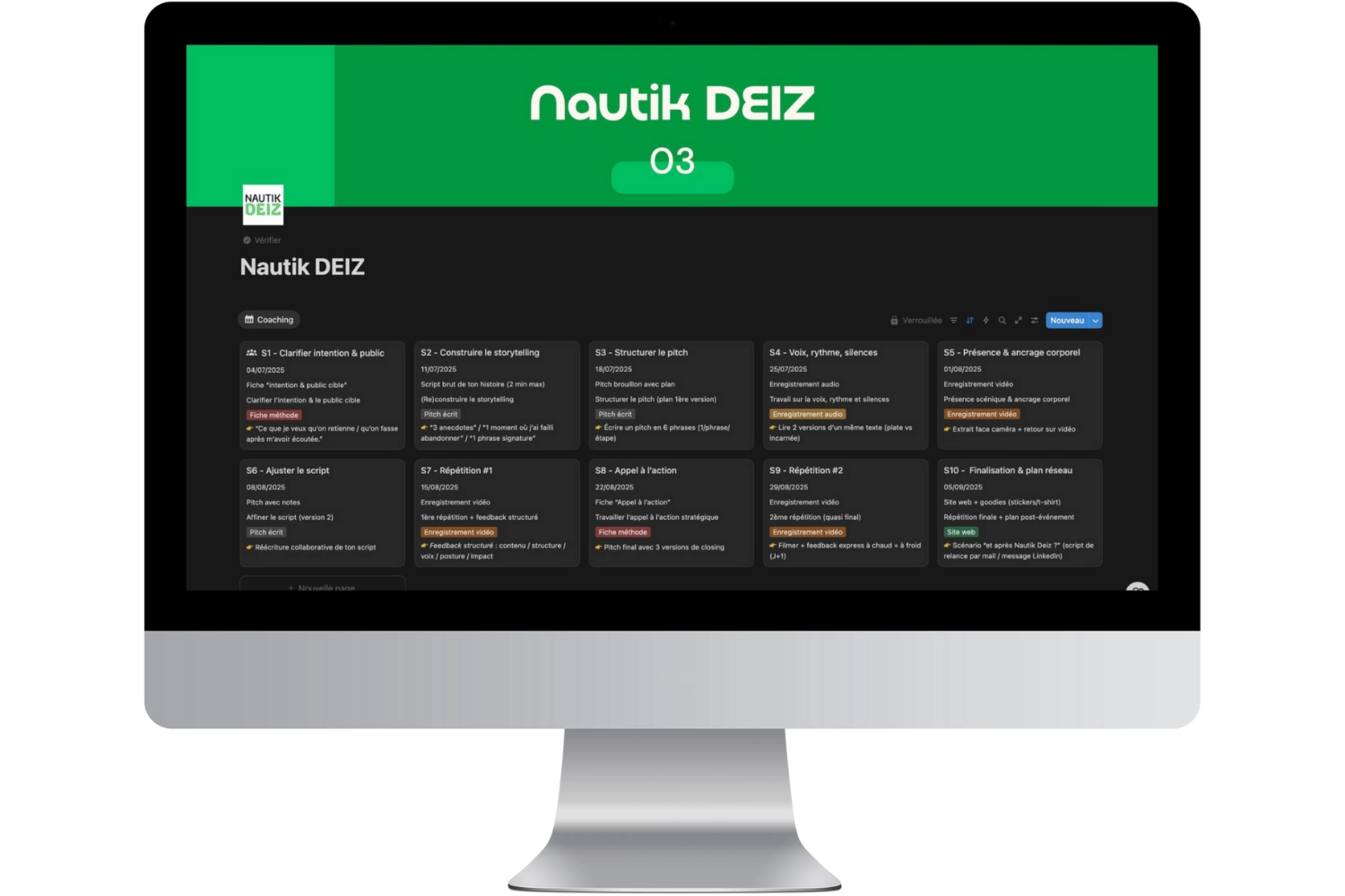 gestion projets outils notion